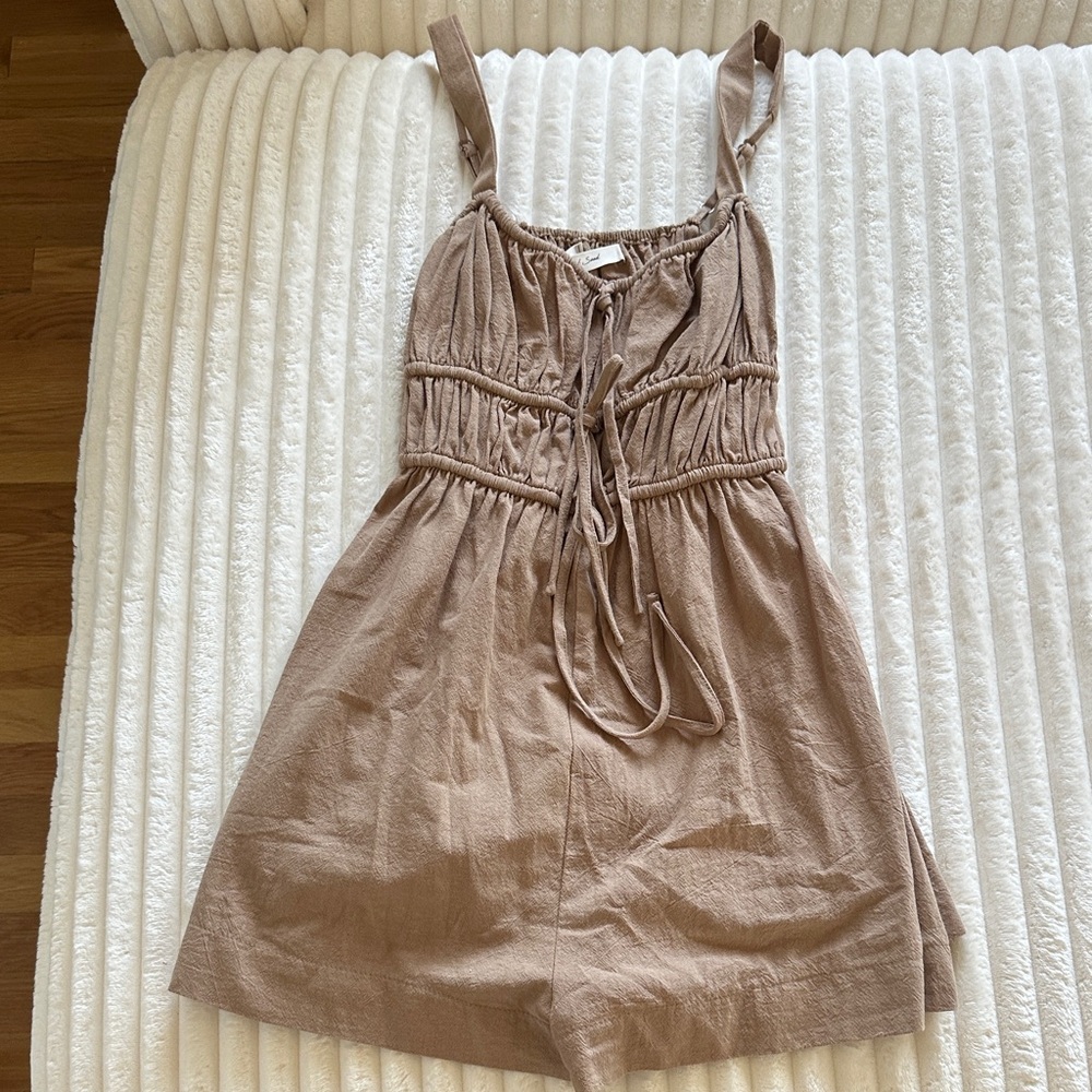 Mustard Seed Tan Jumpsuit